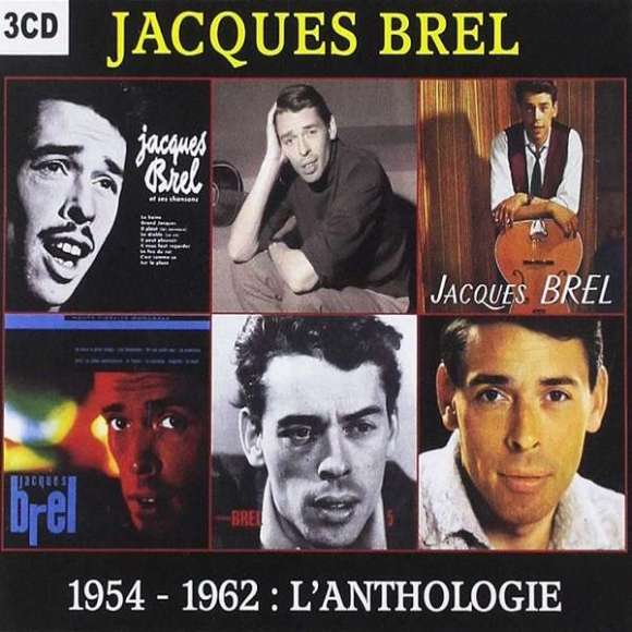 Brel, Jacques, 1954 - 1962 : l'anthologie, Variétés françaises, RDM-Edition, Musique