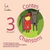 Caillou, Lili, 3 contes & 3 chansons : Le petit chaperon rouge, Le petit bonhomme de pain d'épices, Boucle d'or et les 3...