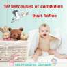 Lisa, Le Quellec, Yvon, 50 berceuses et comptines pour bébé : ses premières chansons, Chansons & comptines, Eveil...