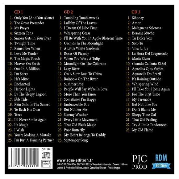 The Platters, 73 greatest hits & latino hits, Variétés internationales, RDM-Edition, Musique