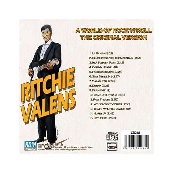 Valens, Ritchie, A world of rock'n'roll, the original version : la bamba, Rock, RDM-Edition, Musique