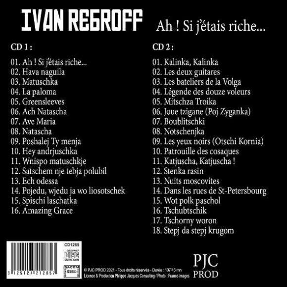 Rebroff, Ivan, Ah ! Si j'étais riche..., Variétés internationales, RDM-Edition, Musique