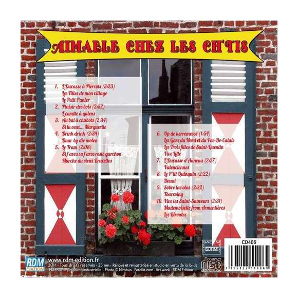 Aimable, Aimable chez les ch'tis, Musette, Accordéon, RDM-Edition, Musique