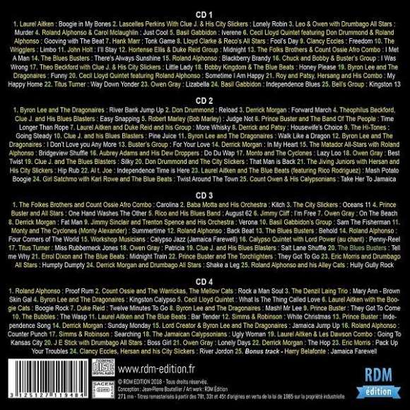 Marley, Bob, Cliff, Jimmy, Buster, Prince, Aitken, Laurel, Morgan, Derrick, Gray, Owen, Holt, John, Rodriguez, Rico,...