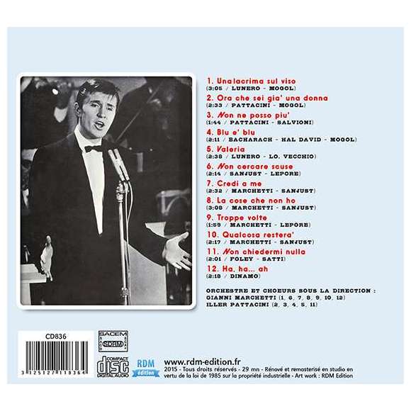 Solo, Bobby, Bobby Solo, Variétés internationales, RDM-Edition, Musique