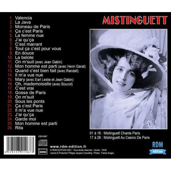 Mistinguett, Gabin, Jean, Garat, Henri, Randall, Leslie, Earl, Boucot, Ça c'est Paris (Patrimoine de la Chanson...