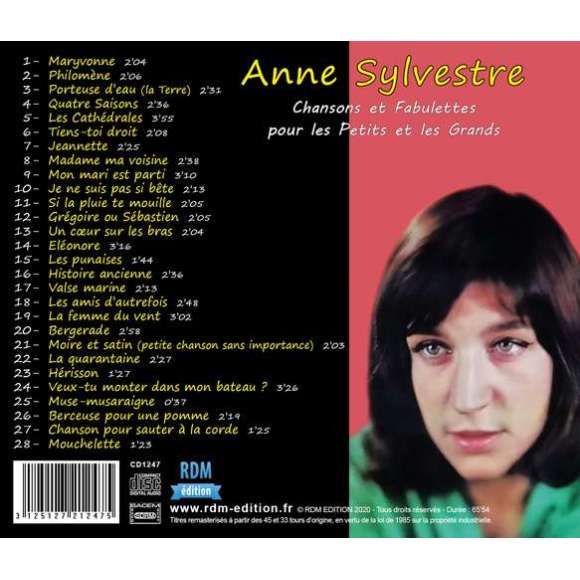 Sylvestre, Anne, Chansons et Fabulettes pour les Petits et les Grands - 28 titres inoubliables, Variétés françaises,...