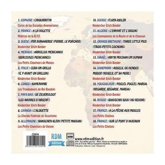 Les Petits Chatons, Chansons, rondes et comptines pour petits enfants du monde entier, Chansons & comptines, Découverte...