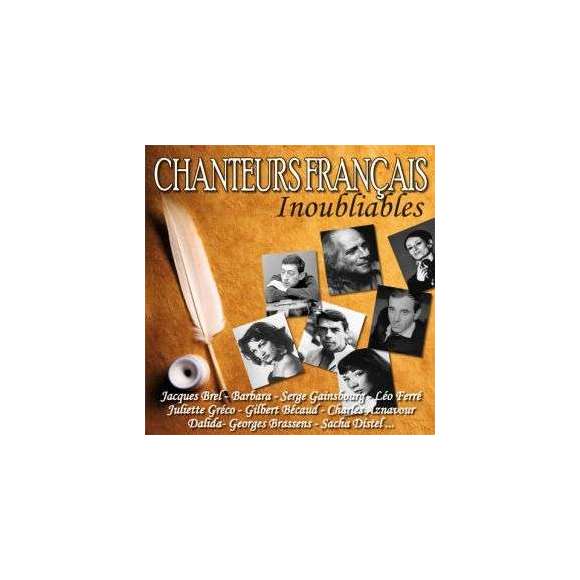 Brel, Jacques, Ferré, Léo, Mouloudji, Brassens, Georges, Gréco, Juliette, Barbara, Deguelt, François, Aznavour,...