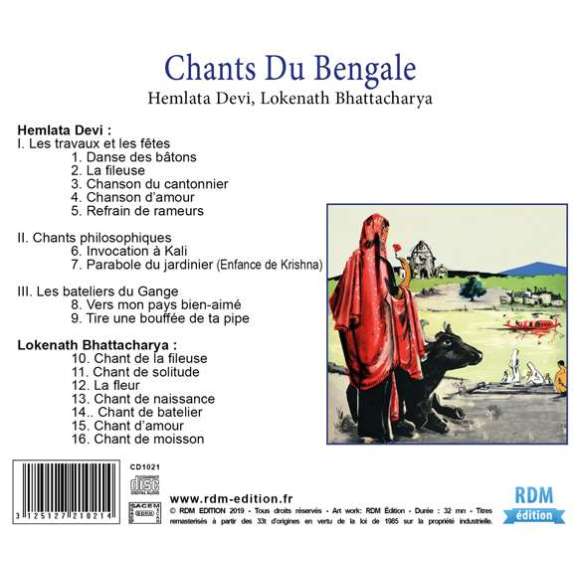 Devi, Hemlata, Bhattacharya, Lokenath, Chants du Bengale - Patrimoine de la musique traditionnelle du monde, Musiques du...