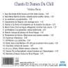 Parra, Violeta, Chants et danses du Chili : patrimoine de la musique traditionnelle du monde, Musiques du monde, Amérique...