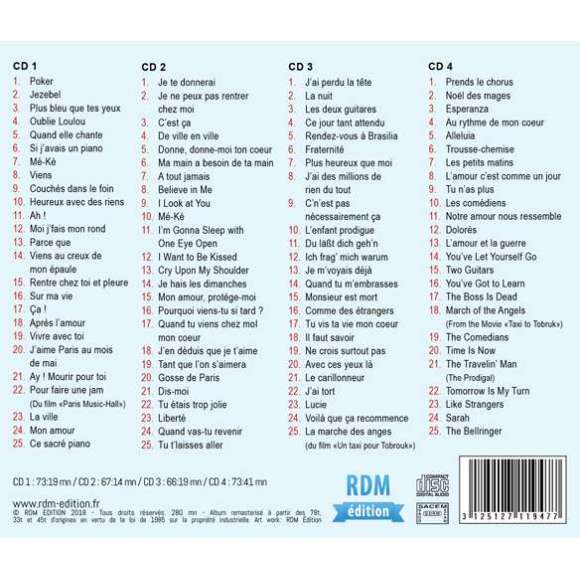 Aznavour, Charles, Charles Aznavour - 1952 - 1962 : 10 ans de chansons..., Variétés françaises, RDM-Edition, Musique