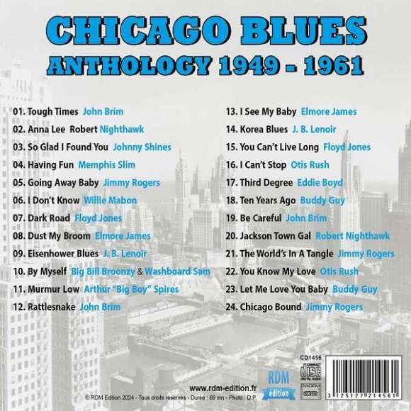 Brim, John, Nighthawk, Robert, Shines, Johnny, Slim, Memphis, Rogers, Jimmy, Mabon, Willie, Jones, Floyd, James, Elmore,...
