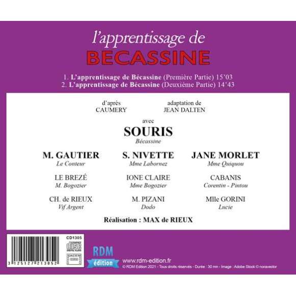 Souris, Gautier, M., Nivette, S., Morlet, Jane, Brezé, Le, Claire, Ione, Cabanis, Jean, de Rieux, Chantal, Pizani, M.,...