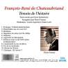 Fresnay, Pierre, Collection oeuvre lue - François-René de Chateaubriand : Témoin de l'histoire, Littérature,...