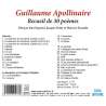 Negroni, Jean, Duby, Jacques, Escande, Maurice, Collection oeuvre lue - Guillaume Apollinaire : Recueil de 30 poèmes,...