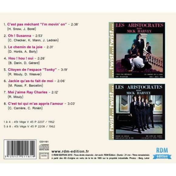 Harvey, Mick, C'est pas méchant - Collection Rock Français, Rock français, Rock, RDM-Edition, Musique