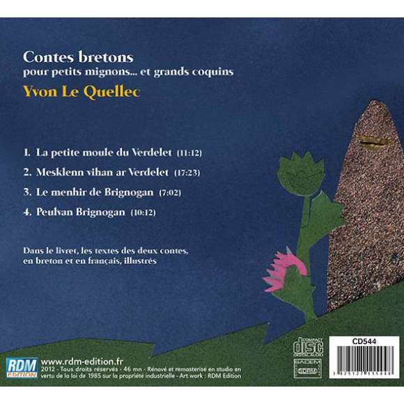 Le Quellec, Yvon , Kerebel, Katherine, Contes bretons pour petits mignons... et grands coquins, Contes musicaux, Enfance,...