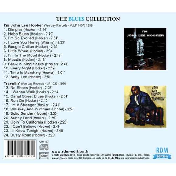 Hooker, John Lee, Crawlin' King Snake, Blues, RDM-Edition, Musique