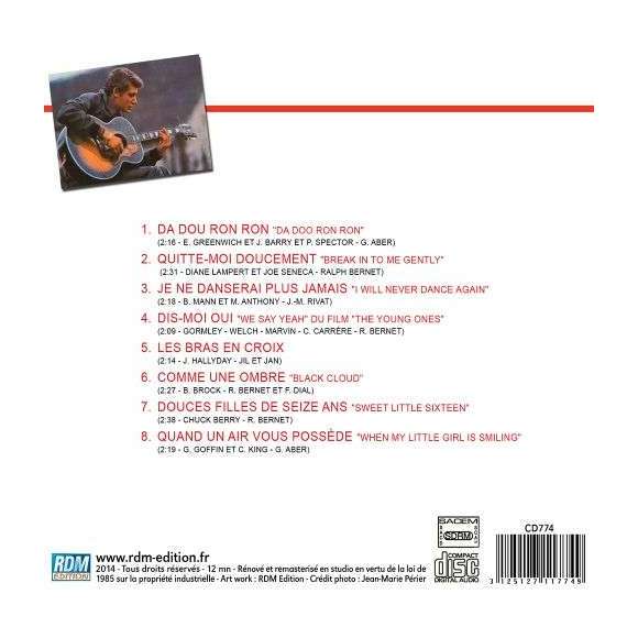 Hallyday, Johnny, Da dou ron ron : les bras en croix, Rock français, RDM-Edition, Musique