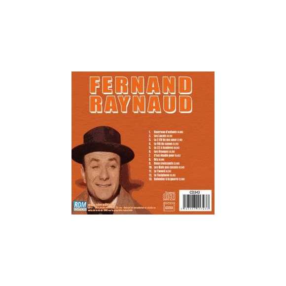 Raynaud, Fernand , Fernand Raynaud, Humour, RDM-Edition, Musique