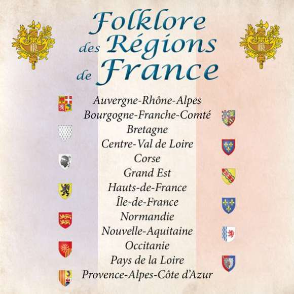 Lacroix, Gaby, Lacroix, Fernand, Mazzoni, Colomba, Istria, Jacques, Collard, Eddie, Folklore des régions de France,...