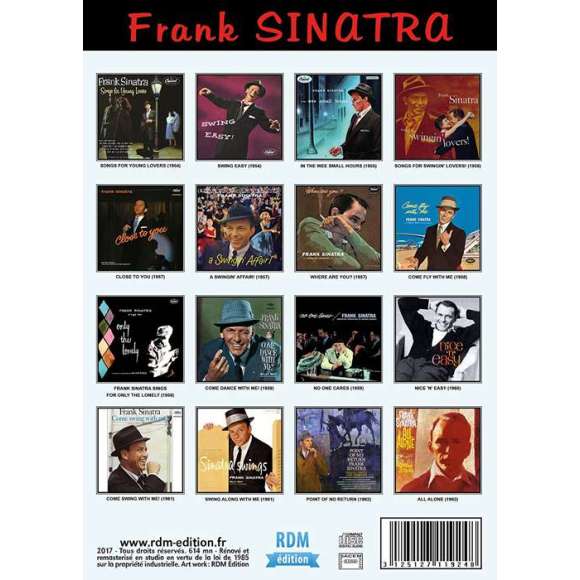 Sinatra, Frank, Frank Sinatra : les meilleurs albums de 1954 à 1962, Variétés internationales, RDM-Edition, Musique