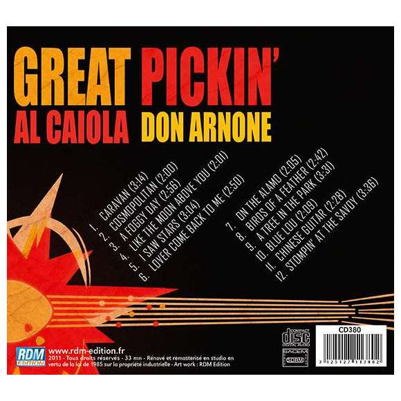 Al Caiola, Don Arnone, Great pickin', Instrumental, RDM-Edition, Musique