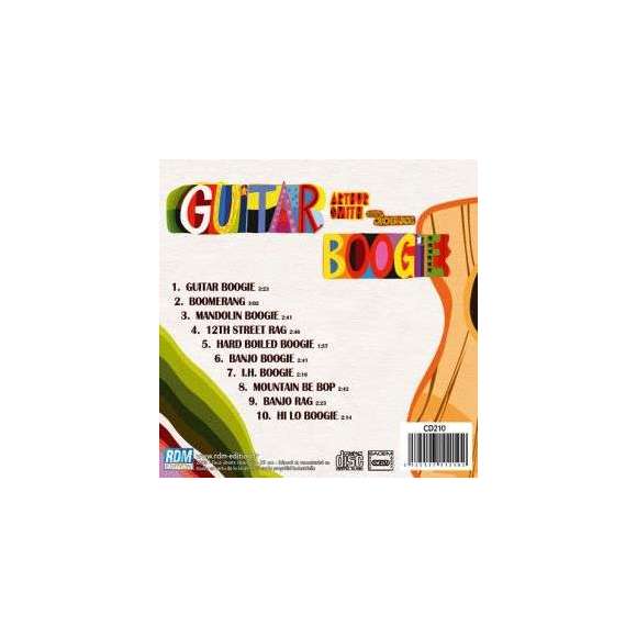 Arthur Smith and the Cracker-Jacks, Guitar Boogie, Instrumental, Rock, RDM-Edition, Musique