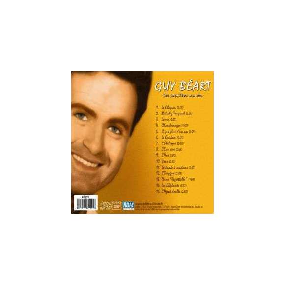 Béart, Guy , Guy Béart - Ses premières années, Variétés françaises, RDM-Edition, Musique