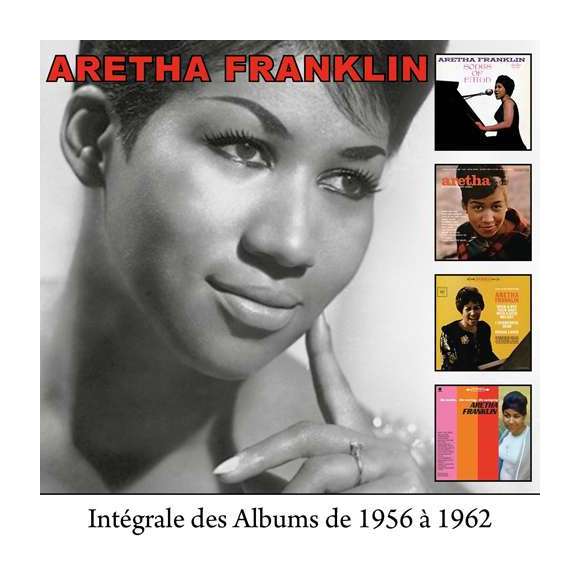 Franklin, Aretha, Intégrale des albums de 1956 à 1962, Variétés internationales, Gospel & negro spiritual,...