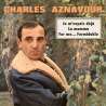 Aznavour, Charles, Je m'voyais déjà - La mamma - For me...Formidable, Variétés françaises, RDM-Edition, Musique
