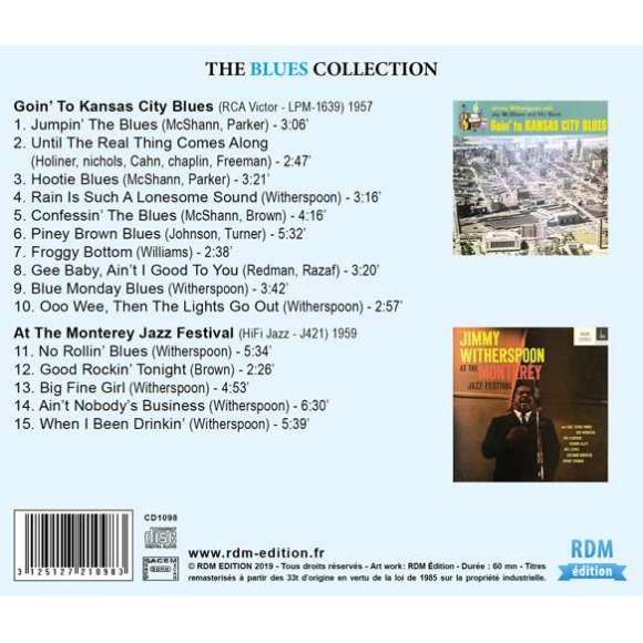 Witherspoon, Jimmy, Jumpin' The Blues, Blues, RDM-Edition, Musique