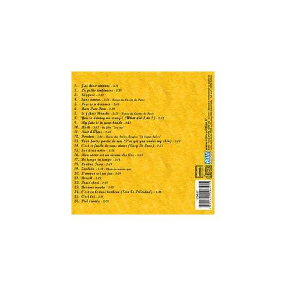 Baker, Joséphine , J'ai deux amours, Variétés françaises, RDM-Edition, Musique