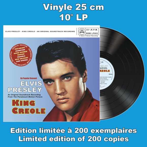 Presley, Elvis, King Creole - Mono II Stereo (Vinyle), Variétés internationales, Rock, VINYLE, RDM-Edition, Musique