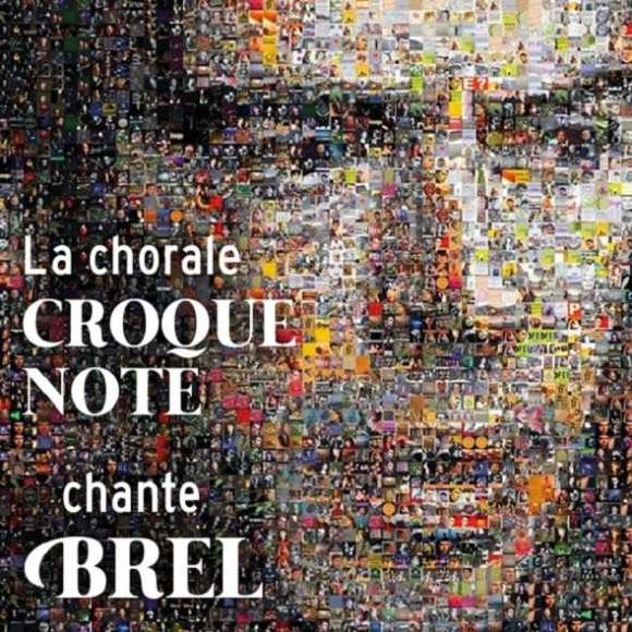 Croque Note, La chorale Croque Note chante Brel, Variétés françaises, RDM-Edition, Musique