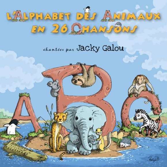 Galou, Jacky, L'alphabet des animaux en 26 chansons, Chansons & comptines, Enfance, RDM-Edition, Musique