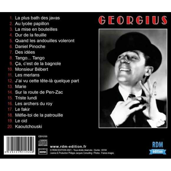 Georgius, La plus bath des javas (Patrimoine de la Chanson Française), Variétés françaises, Patrimoine de la chanson...