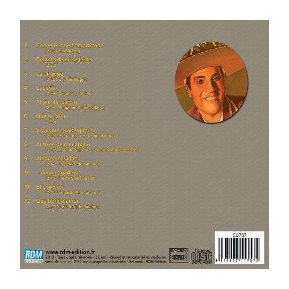 Aceves Mejía, Miguel, La voz de Mexico, Musiques du monde, Amérique latine, Caraïbes, RDM-Edition, Musique