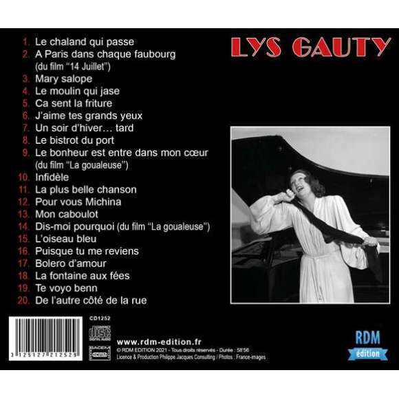 Gauty, Lys, Le chaland qui passe (Patrimoine de la Chanson Française), Variétés françaises, Patrimoine de la chanson...