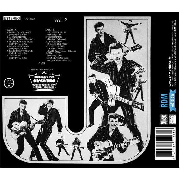 Hallyday, Johnny, Le disque d'or de Johnny Hallyday volumen 2, Rock français, RDM-Edition, Musique