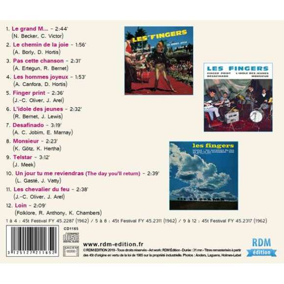 Les Fingers, Le grand M... - Collection Rock Français, Rock français, RDM-Edition, Musique