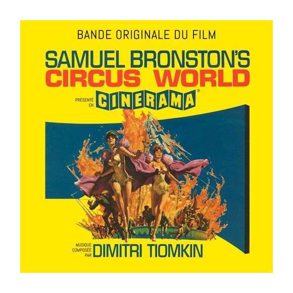 Tiomkin, Dimitri , Le Plus Grand Cirque du monde (Circus World), BOF & OST, RDM-Edition, Musique
