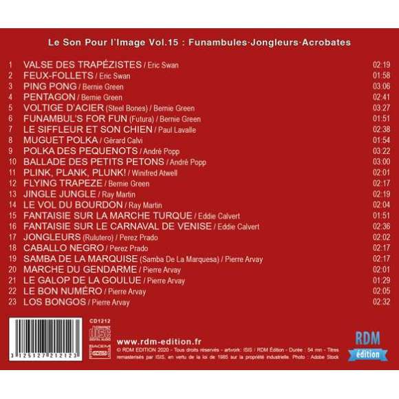 Swan, Eric, Green, Bernie, Lavalle, Paul, Calvi, Gérard, Popp, André, Atwell, Winifred, Martin, Ray, Calvert, Eddie,...