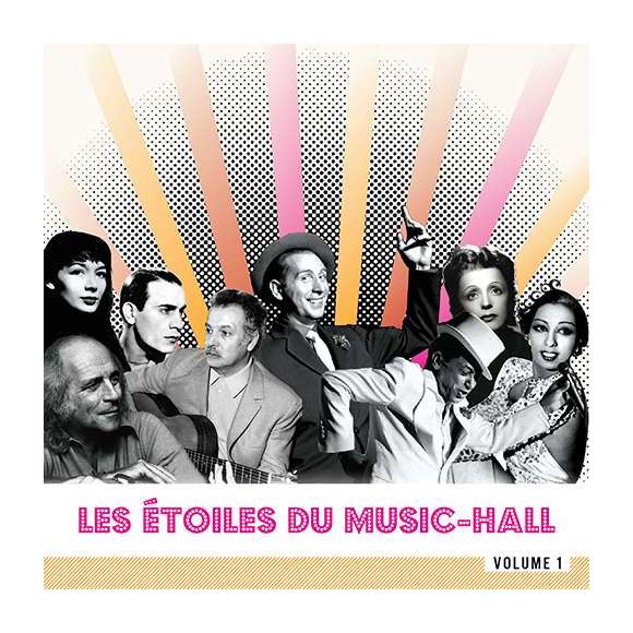 Montand, Yves, Piaf, Edith, Trénet, Charles, Gréco, Juliette, Rossi, Tino,  Bourvil, Renaud, Line, Fernandel, Delyle,...
