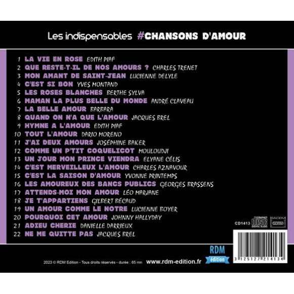 Piaf, Edith, Trenet, Charles, Delyle, Lucienne, Montand, Yves, Sylva, Berthe, Claveau, André, Barbara, Brel, Jacques,...