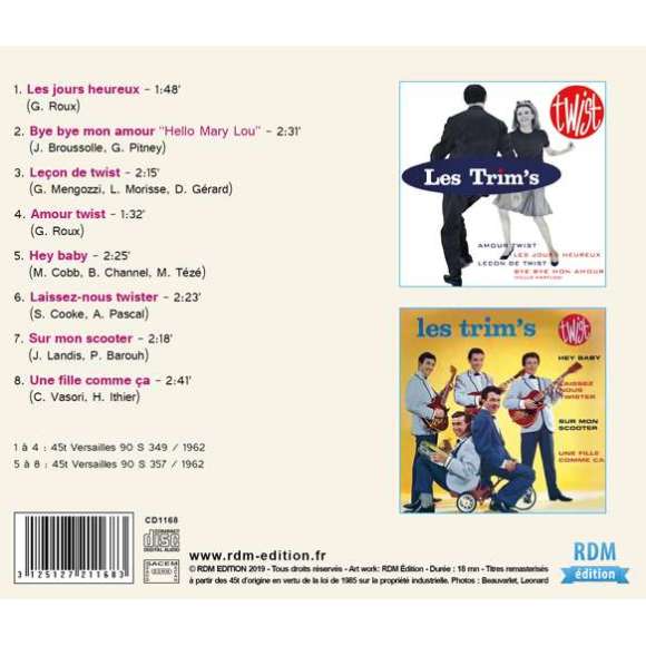Les Trim's, Les jours heureux - Collection Rock Français, Rock français, RDM-Edition, Musique