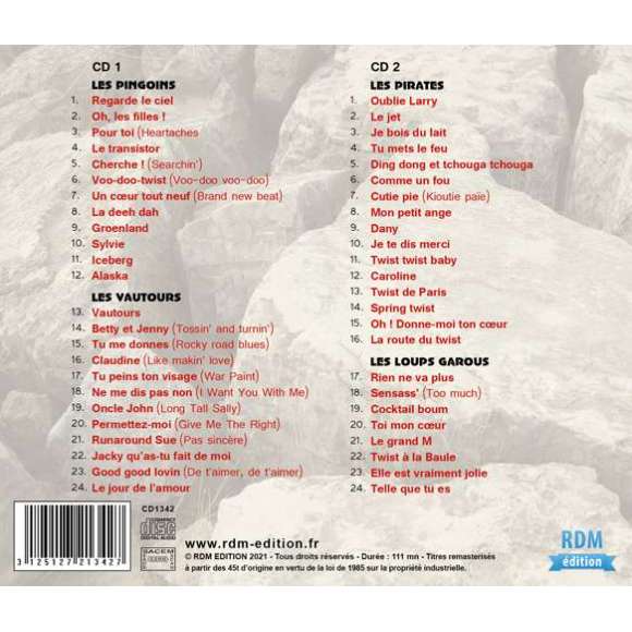 Les Pingouins, Les Vautours, Les Pirates, Les Loups Garous, Les pionniers du Rock Français vol. 02 : Les Pingouins - Les...