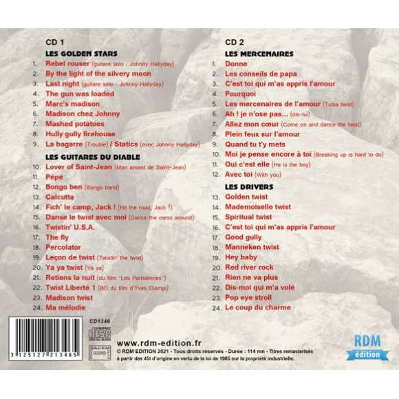Hallyday, Johnny, Les pionniers du Rock Français vol. 06 : Les Golden Stars - Les Guitares du Diable - Les Mercenaires -...