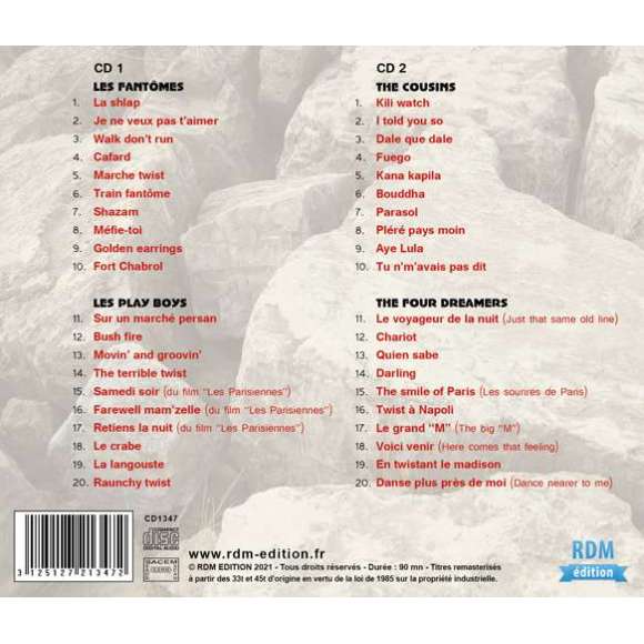 Les Fantômes, Les Play Boys, The Cousins, The Four Dreamers, Les pionniers du Rock Français vol. 07 : Les Fantômes -...
